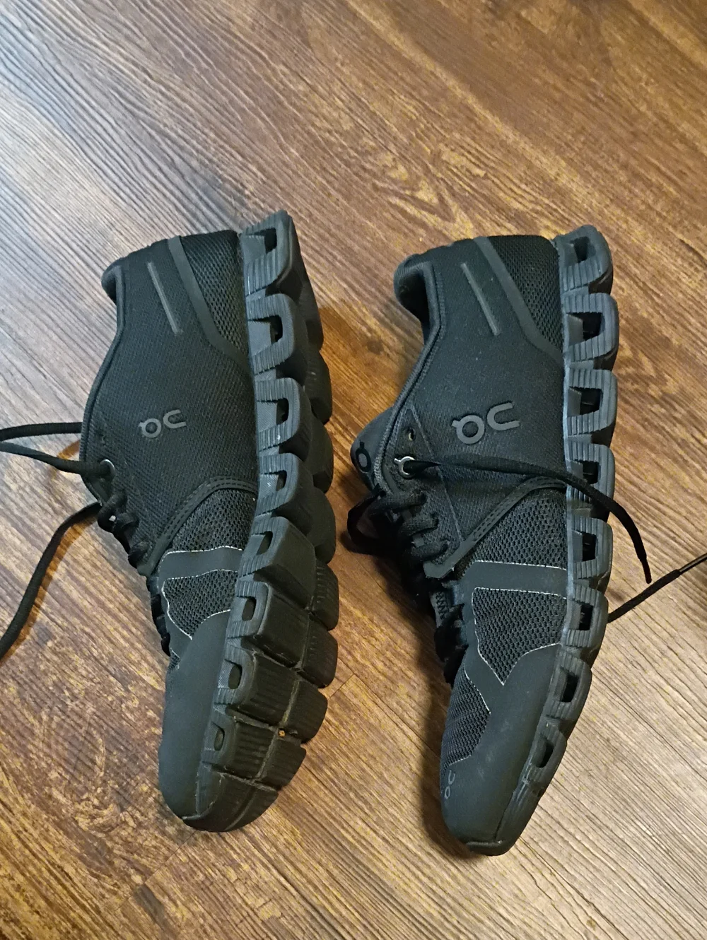 On Running Running Men's Black Cloud Running Sneakers Shoes Size 9 Athletic Walk
